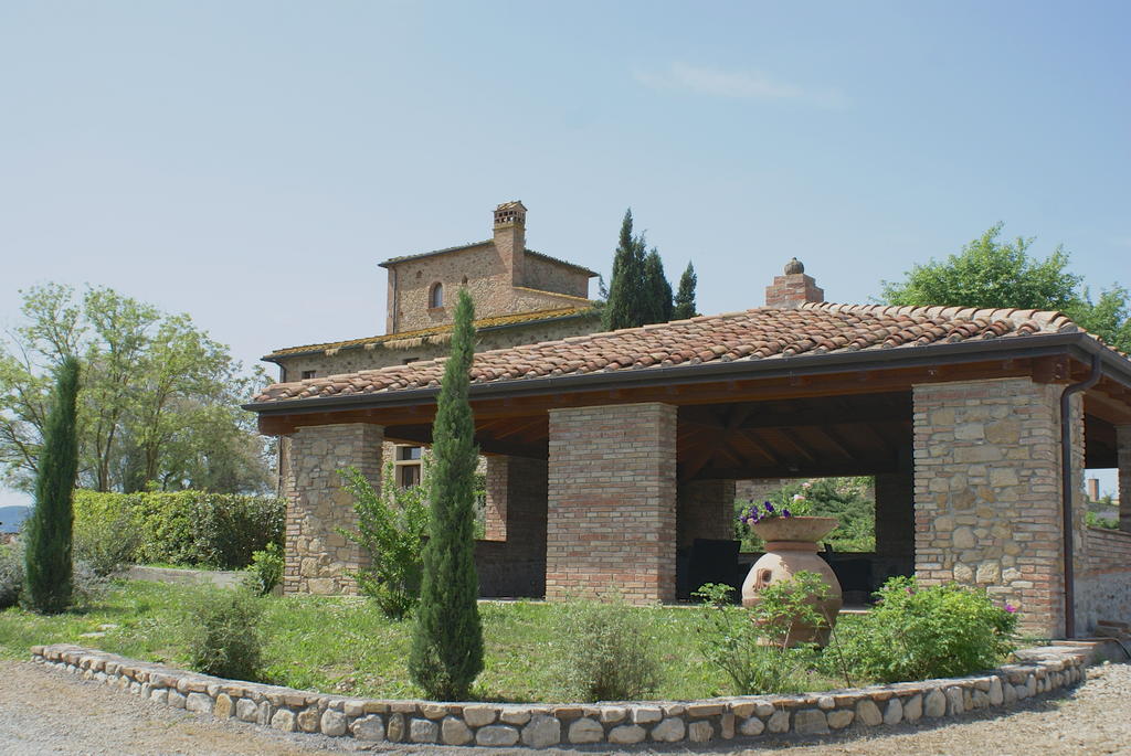 La Mandriola Villa Lajatico Buitenkant foto